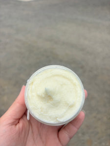 Beef Tallow Sugar Scrub: Scented Lavender 4oz