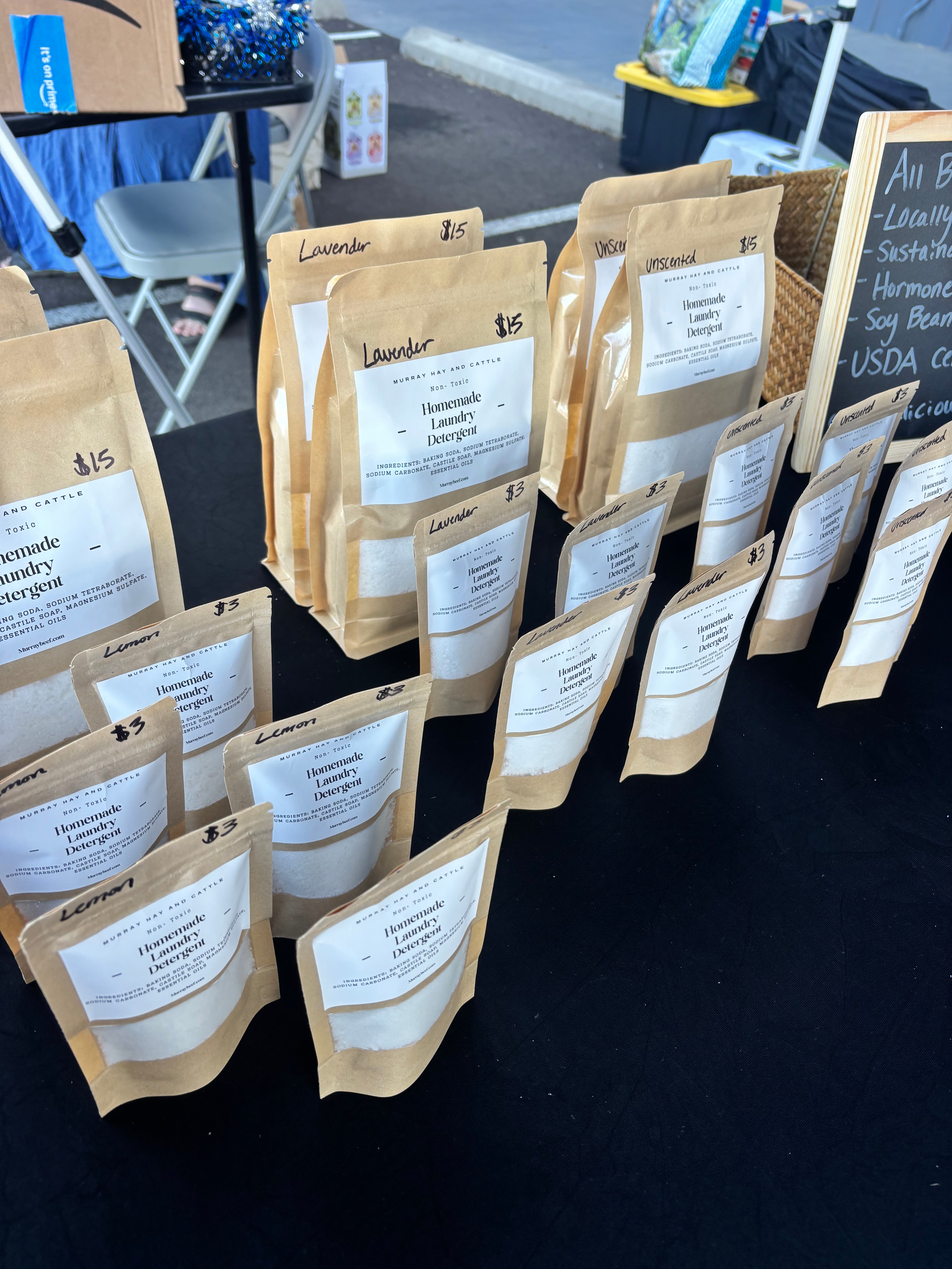 Homemade Non-Toxic Laundry Detergent